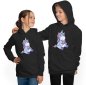 Preview: Hoodie Kids Hooded Sweater - Donut Eating Unicorn i249